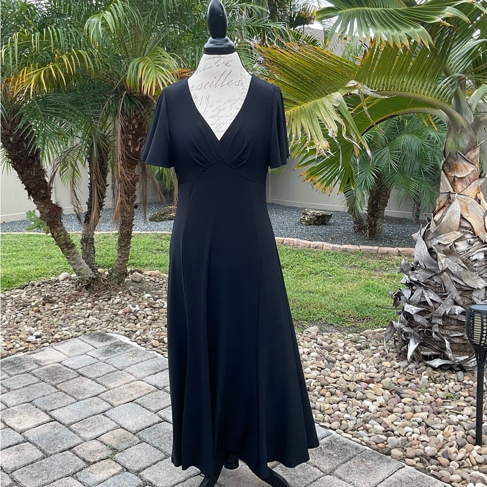 Jones New York Vintage Empire Waist Dress Size 12